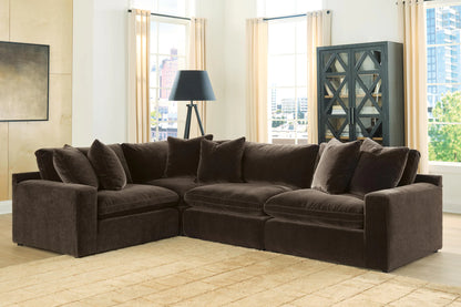 Maxton Heights - 4-Piece Sectional - Bittersweet