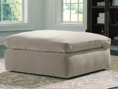 Maxton Heights - Oversized Accent Ottoman - Pebble