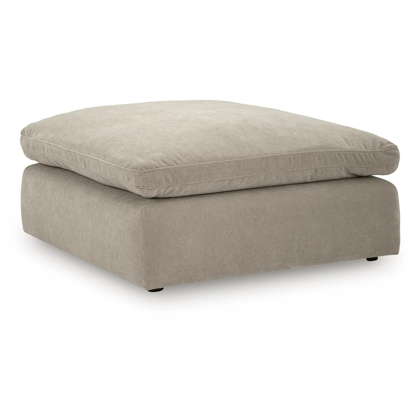 Maxton Heights - Oversized Accent Ottoman - Pebble