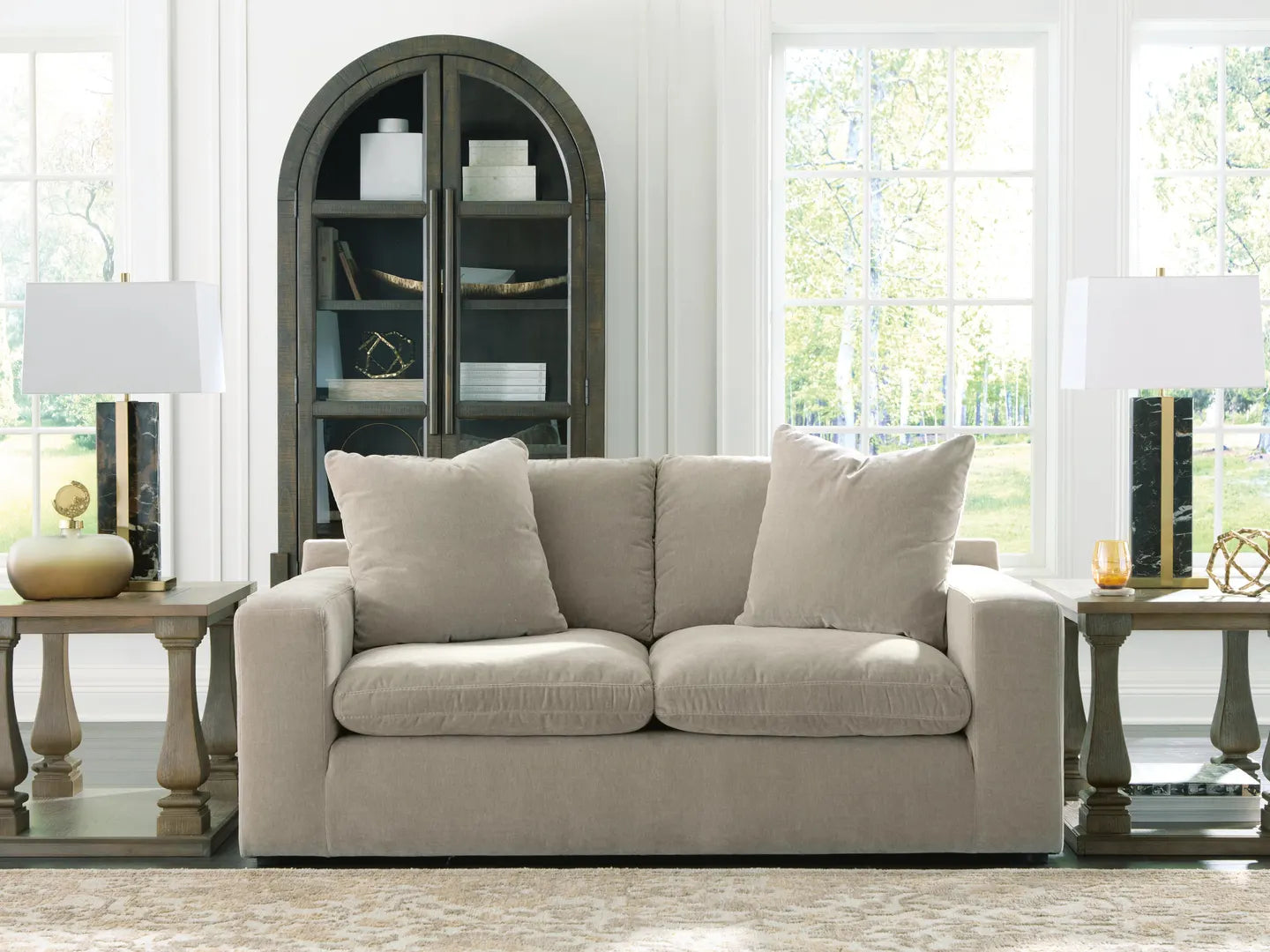 Maxton Heights - Loveseat - Pebble