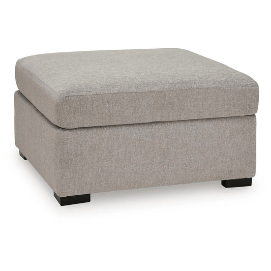 ModMax Luxe - Oversized Accent Ottoman - Flint