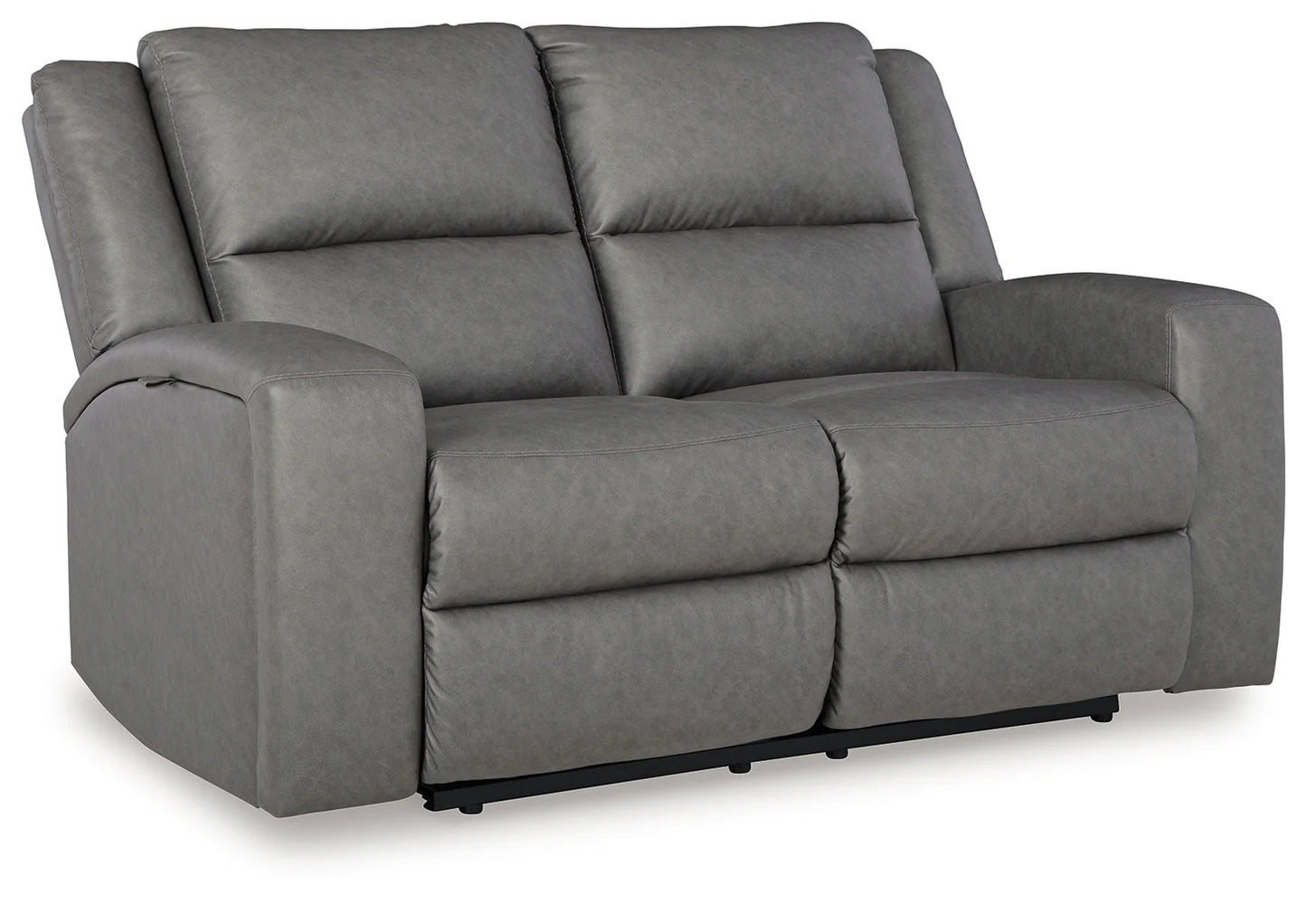 Cooper - Loveseat With Console P3 & Zg - Bleu Gray