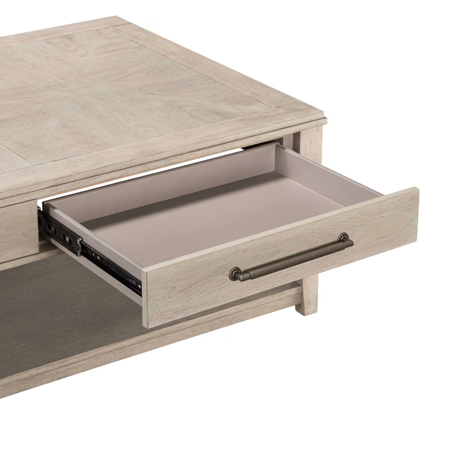New Haven - Rectangular Cocktail Table - Sanctuary White