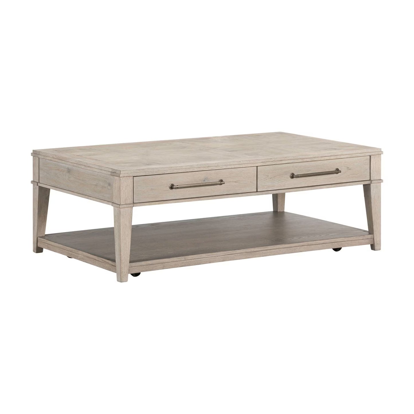 New Haven - Rectangular Cocktail Table - Sanctuary White