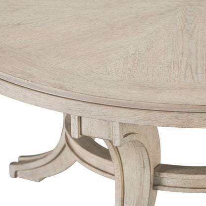 New Haven - Round Cocktail Table - Sanctuary White