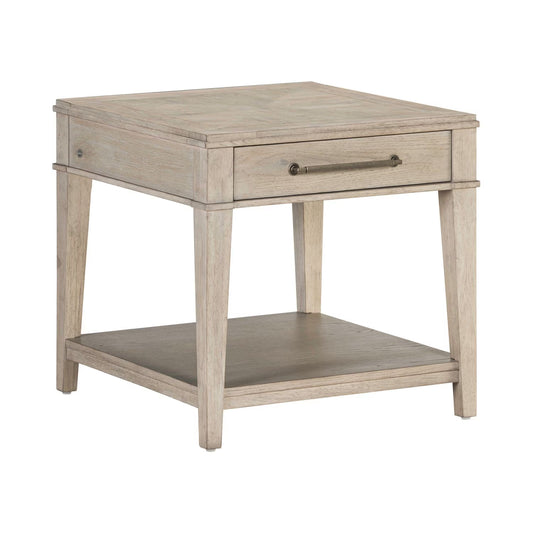 New Haven - End Table - Sanctuary White