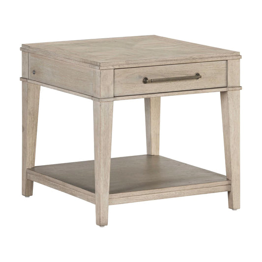 New Haven - End Table - Sanctuary White