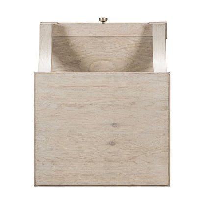 New Haven - Chairside Table - Sanctuary White