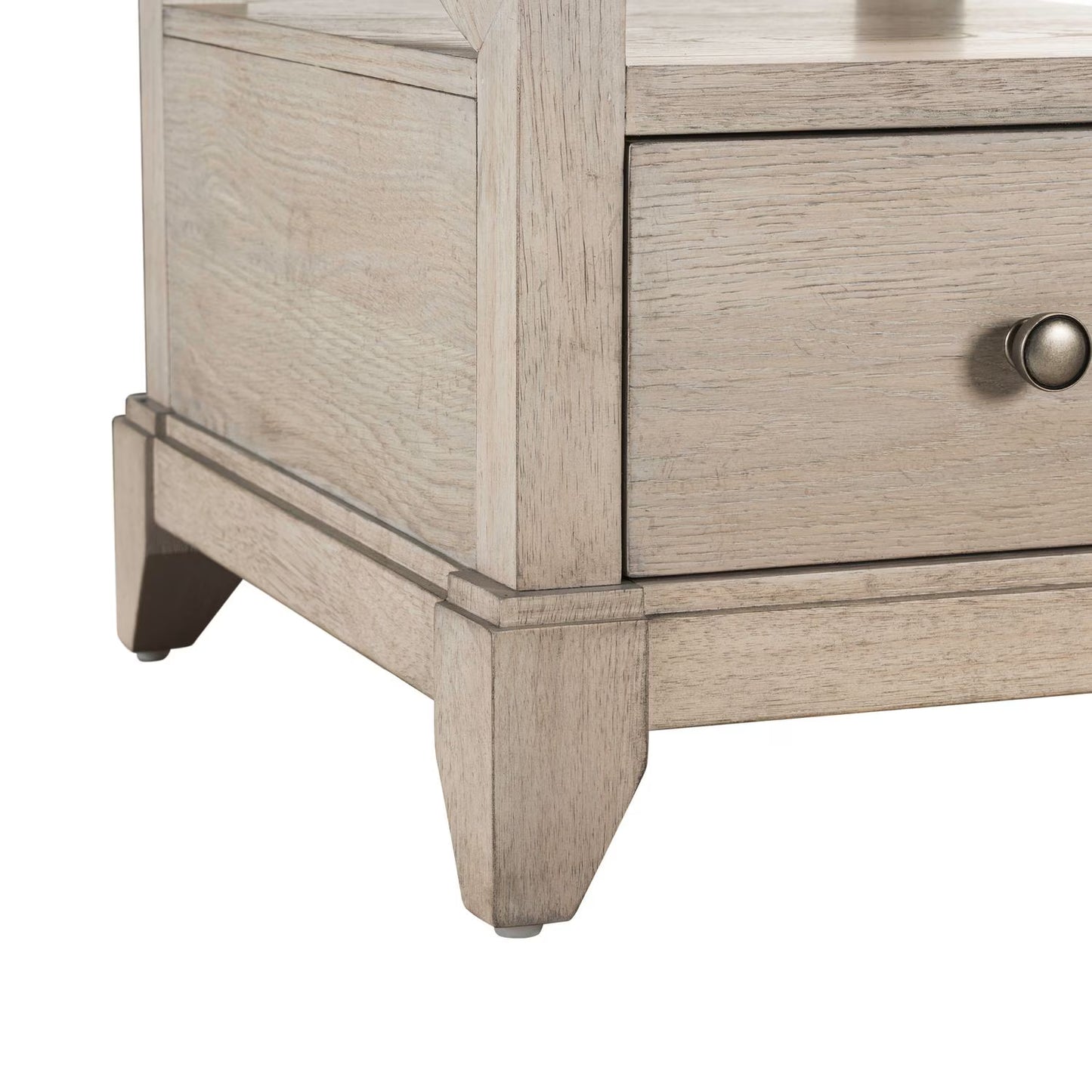 New Haven - Chairside Table - Sanctuary White