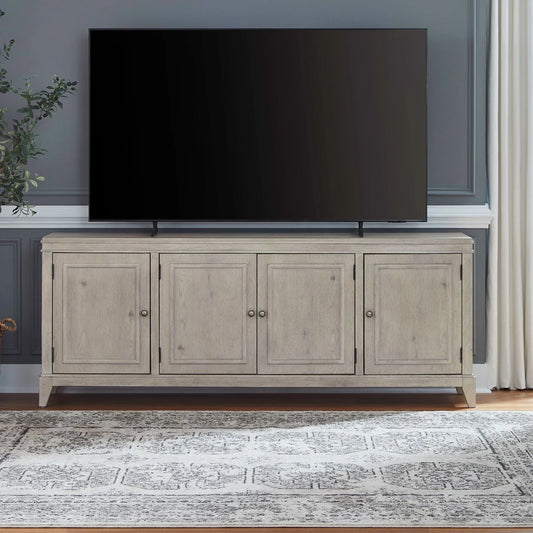 New Haven - 82'' TV Console - Sanctuary White