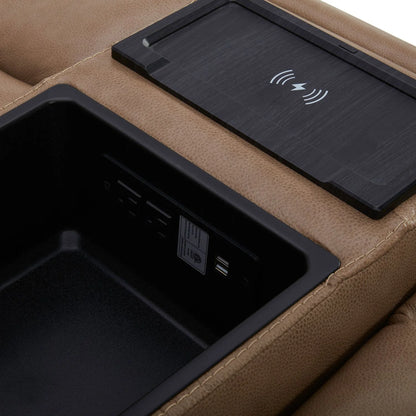 Carrington - Loveseat With Console P3 & ZG - York Sand