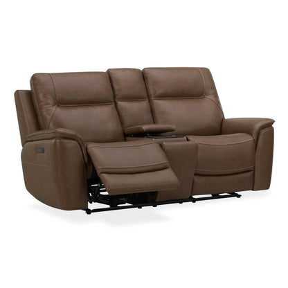 Collins - Loveseat With Console P3 & ZG - Brown