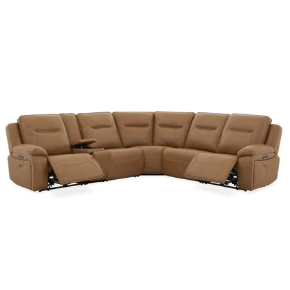 Callihan - 6 Piece Sectional - Brown