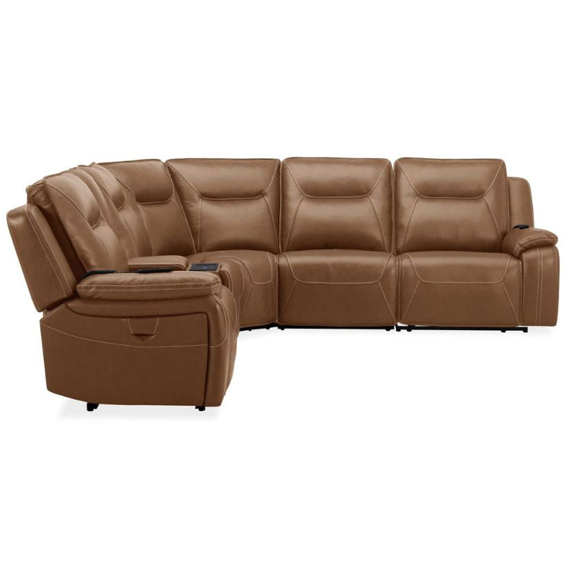 Callihan - 6 Piece Sectional - Brown
