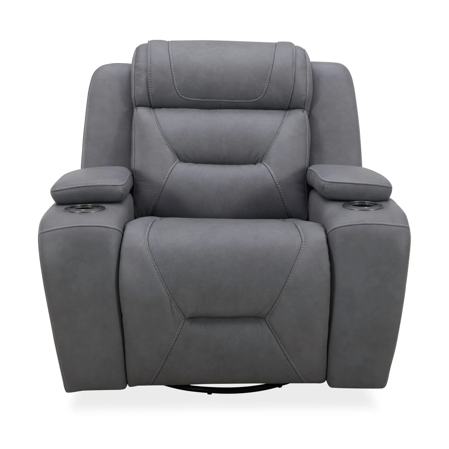 Chapman - Swivel Glider Recliner P2 - Gray
