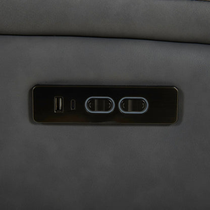 Chapman - Swivel Glider Recliner P2 - Gray