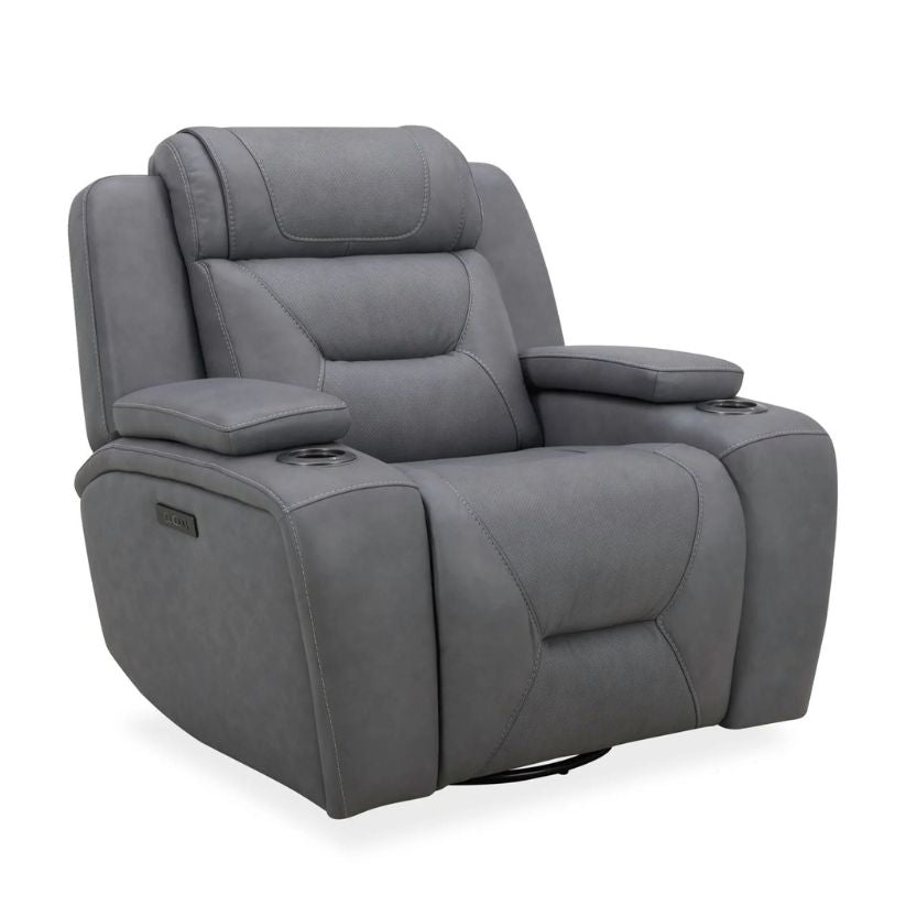 Chapman - Swivel Glider Recliner P2 - Gray