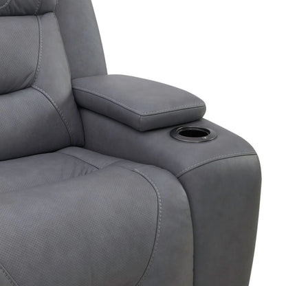 Chapman - Loveseat With Console P2 & ZG - Gray