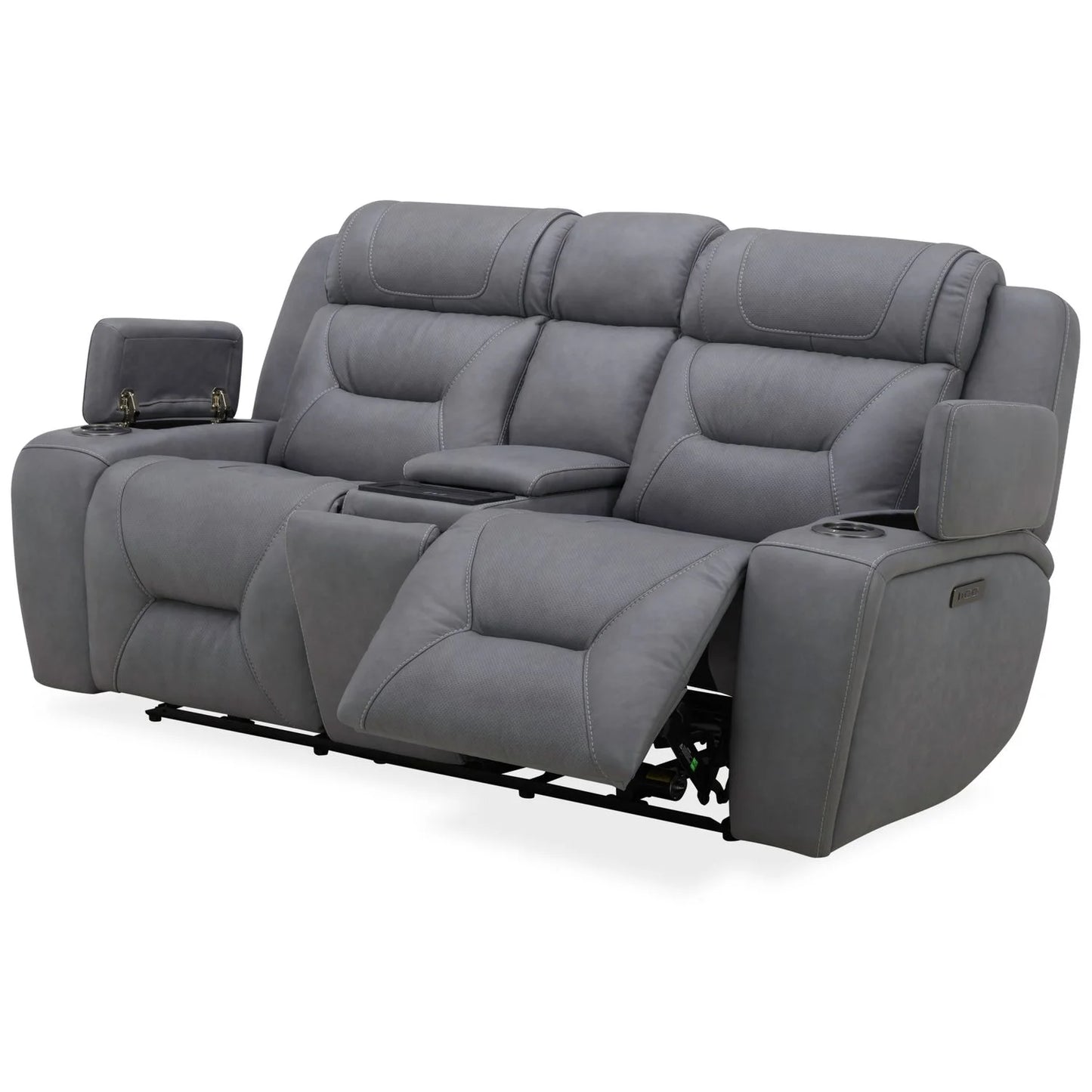 Chapman - Loveseat With Console P2 & ZG - Gray