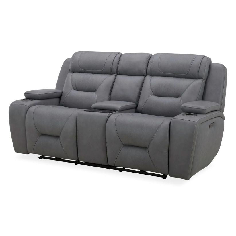 Chapman - Loveseat With Console P2 & ZG - Gray