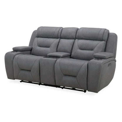 Chapman - Loveseat With Console P2 & ZG - Gray