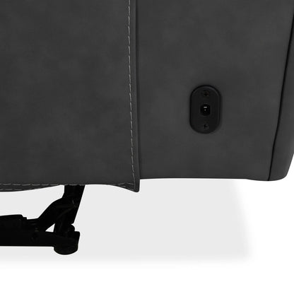 Chapman - Swivel Glider Recliner P2 - Dark Gray