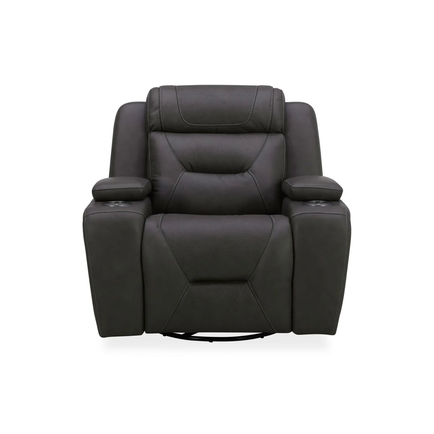 Chapman - Swivel Glider Recliner P2 - Dark Gray
