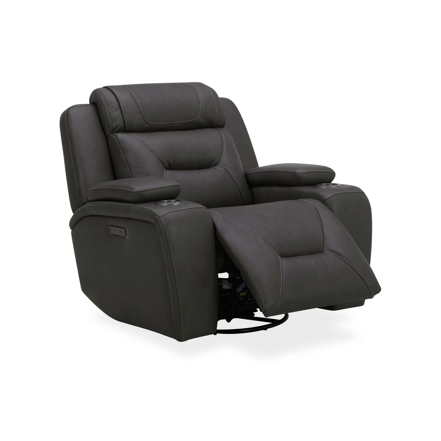 Chapman - Swivel Glider Recliner P2 - Dark Gray