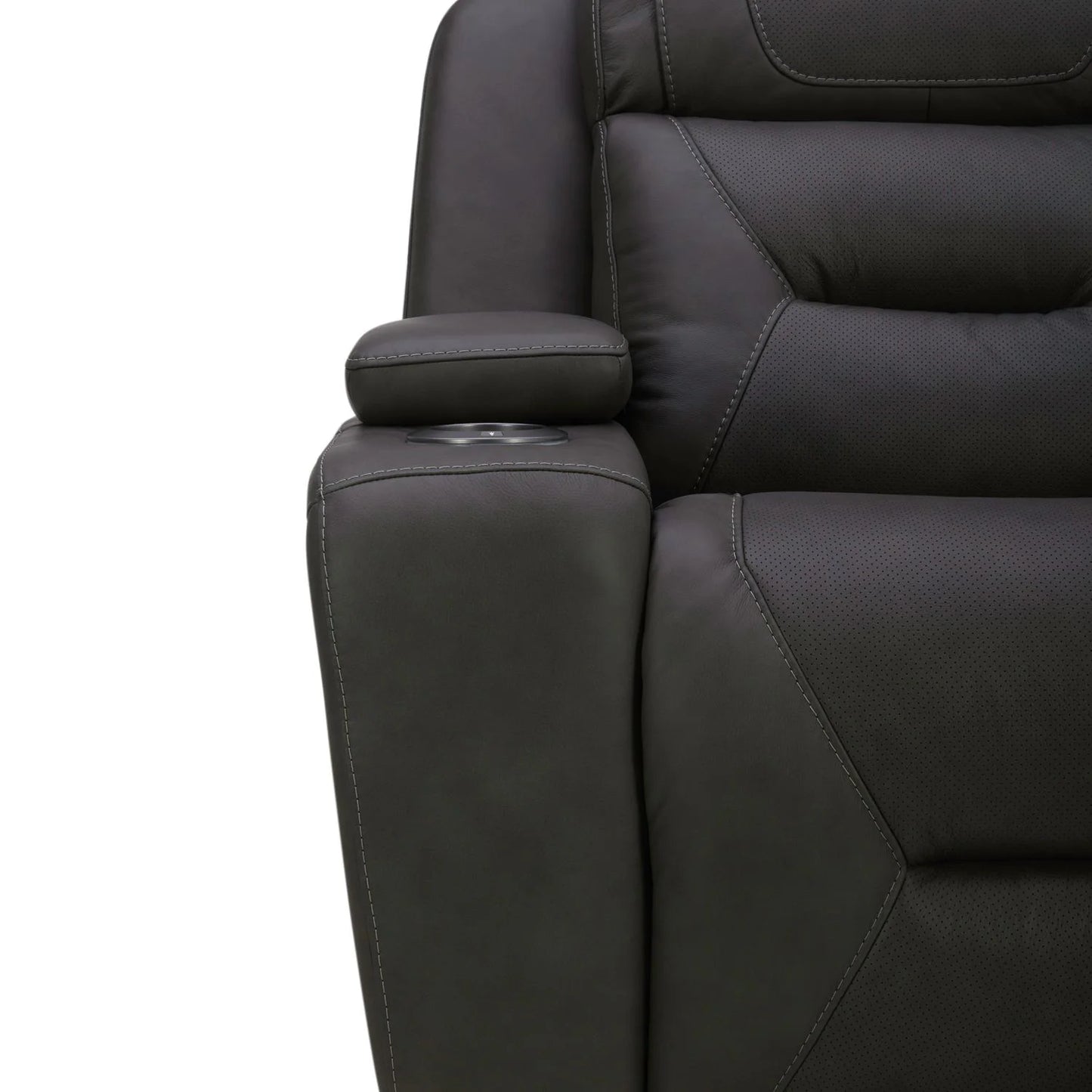 Chapman - Swivel Glider Recliner P2 - Dark Gray