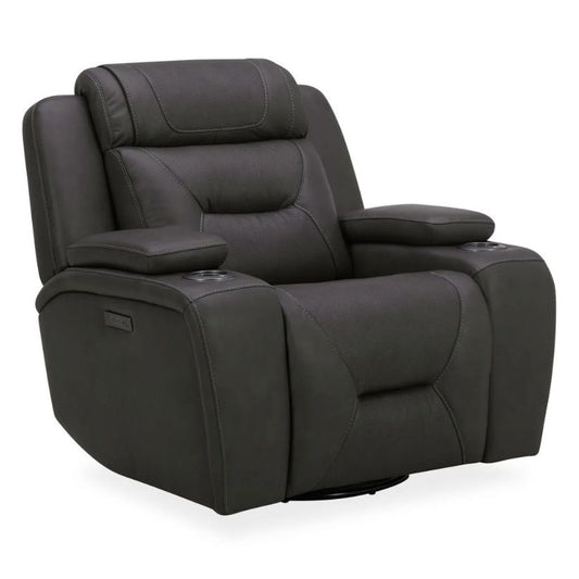 Chapman - Swivel Glider Recliner P2 - Dark Gray