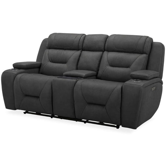 Chapman - Loveseat With Console P2 & ZG - Dark Gray