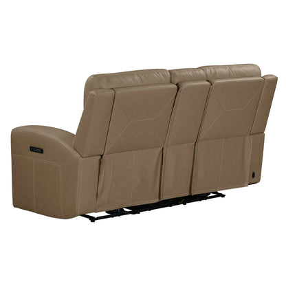 Camden - Loveseat With Console P3 & ZW - Brown