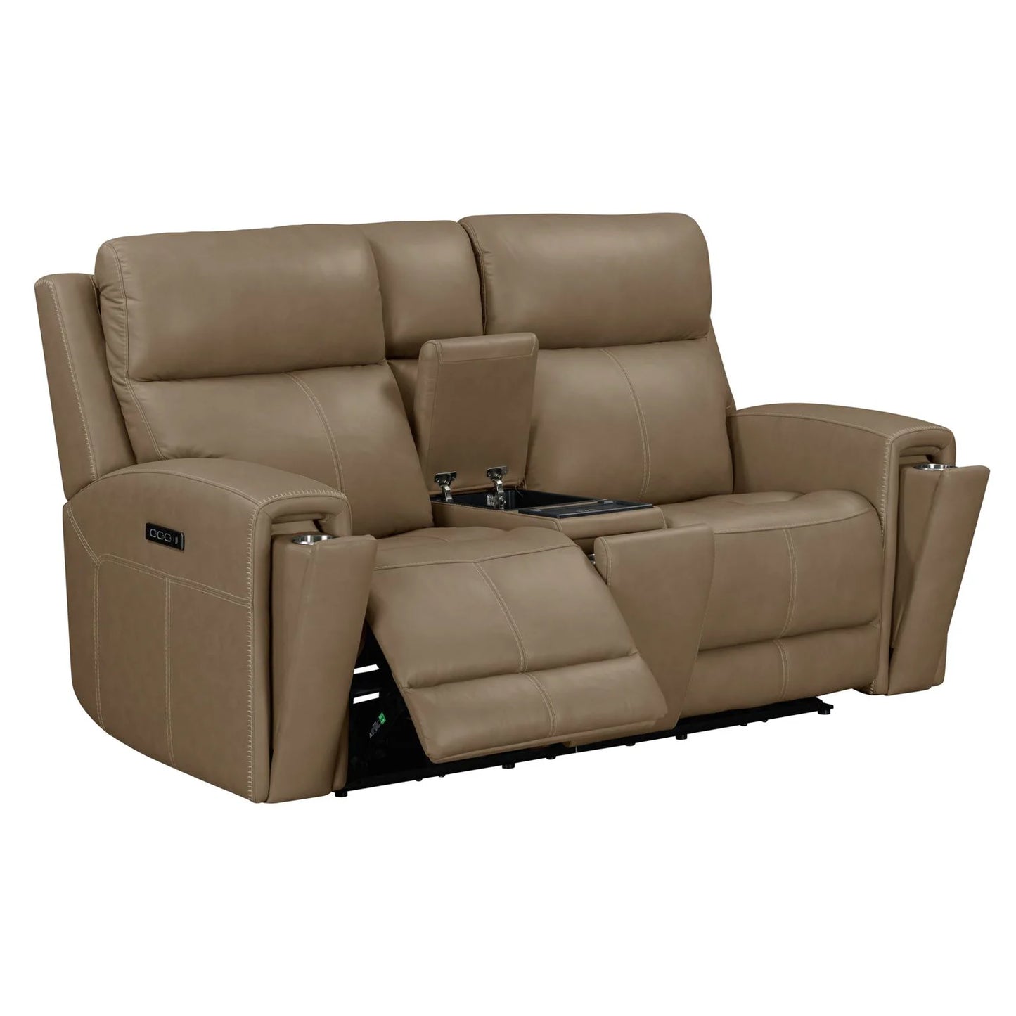 Camden - Loveseat With Console P3 & ZW - Brown