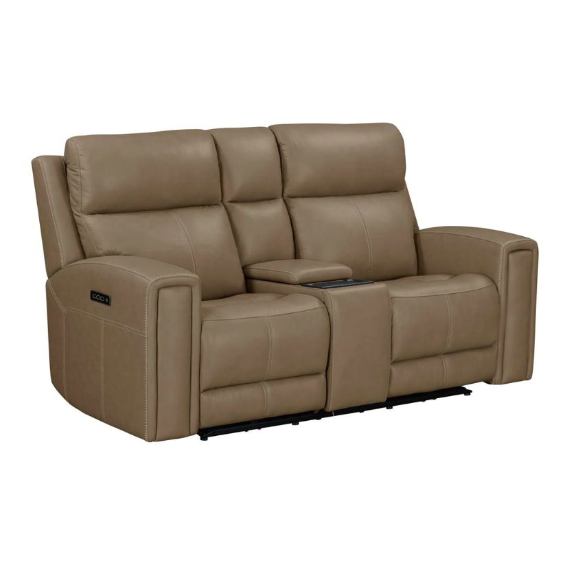 Camden - Loveseat With Console P3 & ZW - Brown