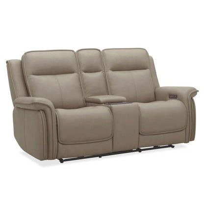 Cora - Loveseat With Console P3 & ZG - Aline Cashmere