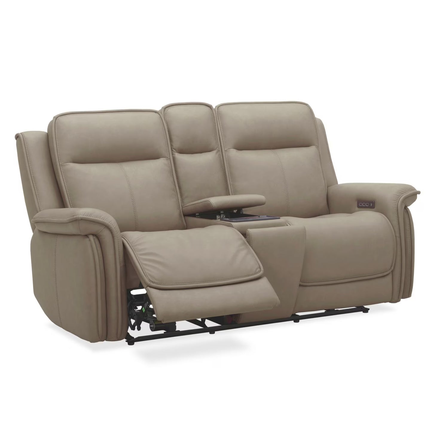 Cora - Loveseat With Console P3 & ZG - Aline Cashmere
