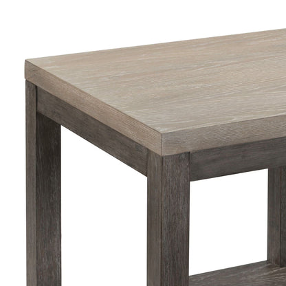 Piedmont - End Table - Charcoal / Ash