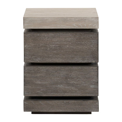 Piedmont - Chairside Table - Charcoal / Ash