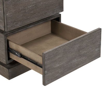 Piedmont - Chairside Table - Charcoal / Ash