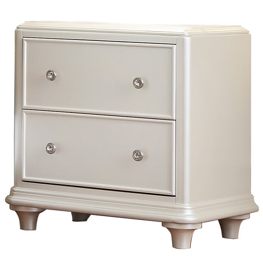 Stardust - 2 Drawer Night Stand - White