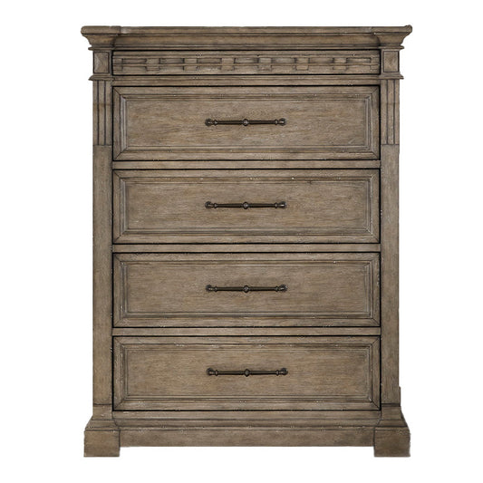 Town & Country - 5 Drawer Chest - Medium Brown