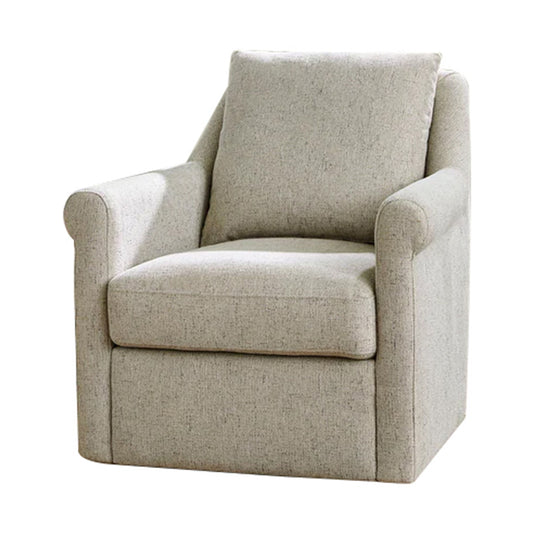 Landcaster - Upholstered Accent Chair - Pebble