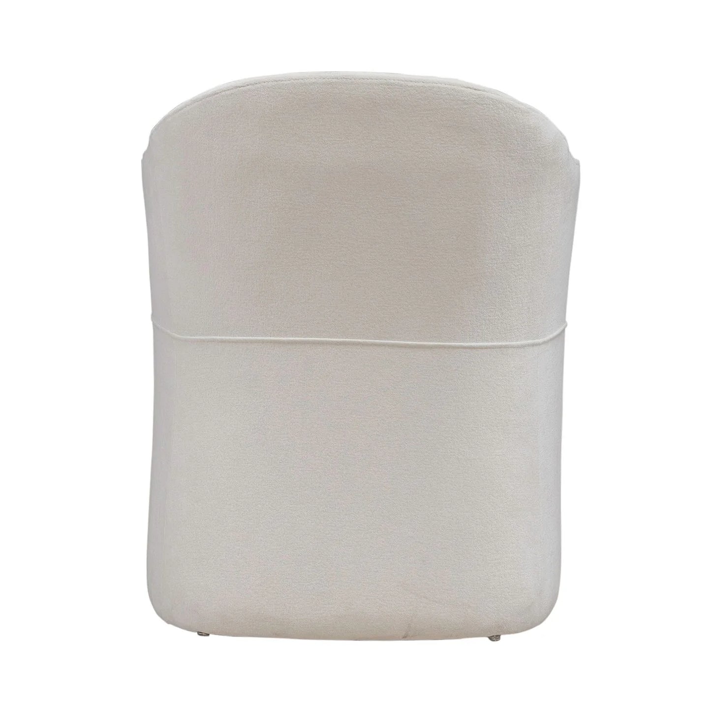 Accent Dining - Dining Accent Chair With Casters - Ivory