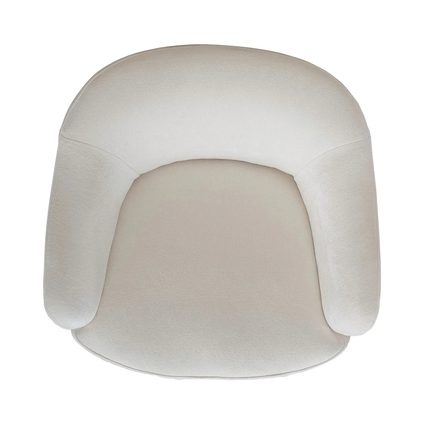 Accent Dining - Dining Accent Chair With Casters - Ivory