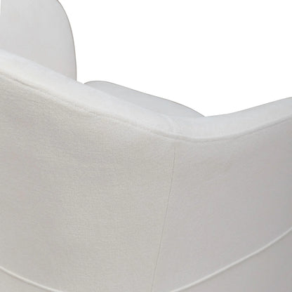 Accent Dining - Dining Accent Chair With Casters - Ivory