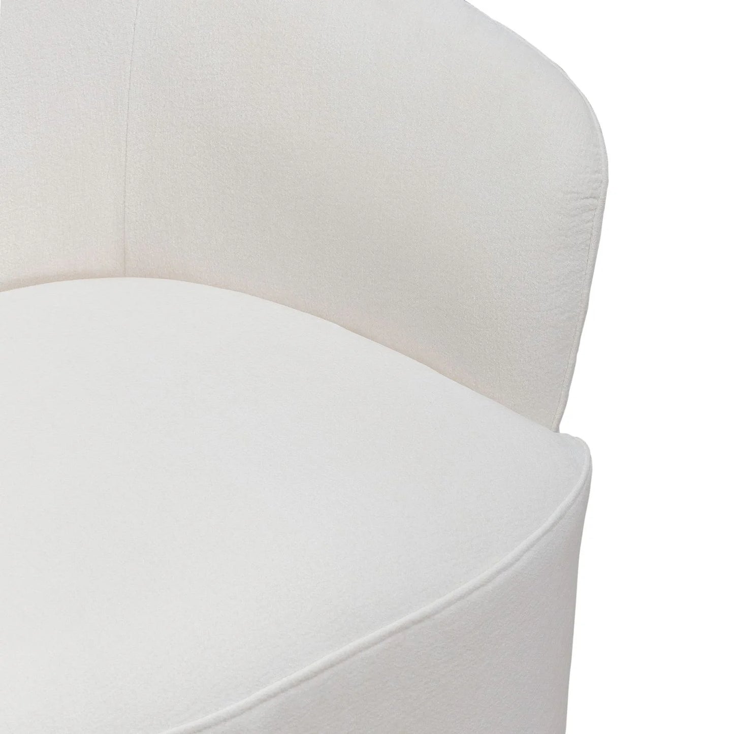 Accent Dining - Dining Accent Chair With Casters - Ivory