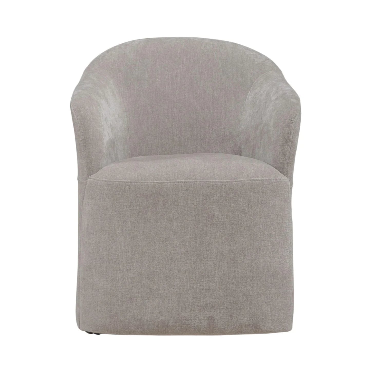 Accent Dining - Dining Accent Chair With Casters - Truffle
