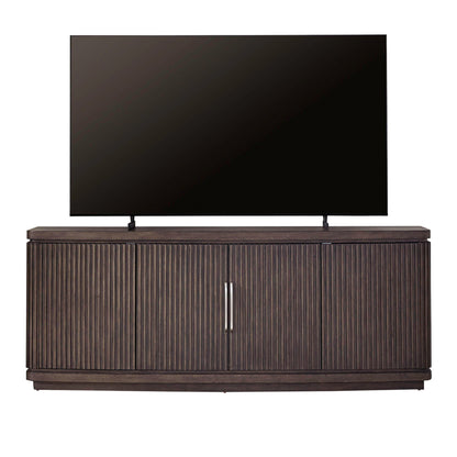 Cascade Falls - 82" TV Console - Satin Espresso