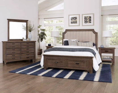 Bungalow - Queen Upholstered Bed - Folkstone