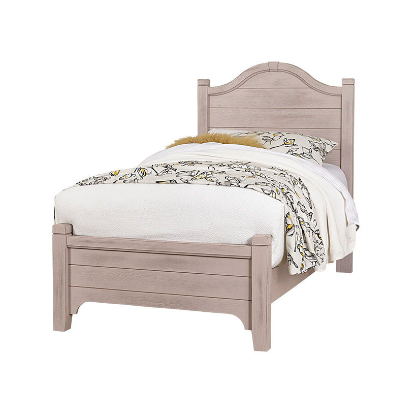 Bungalow - Twin Arched Bed - Dover Grey Two Tone